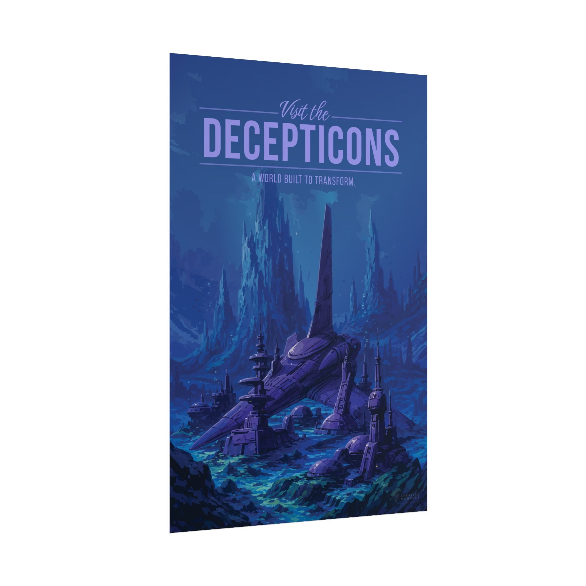 Decepticons Travel Poster