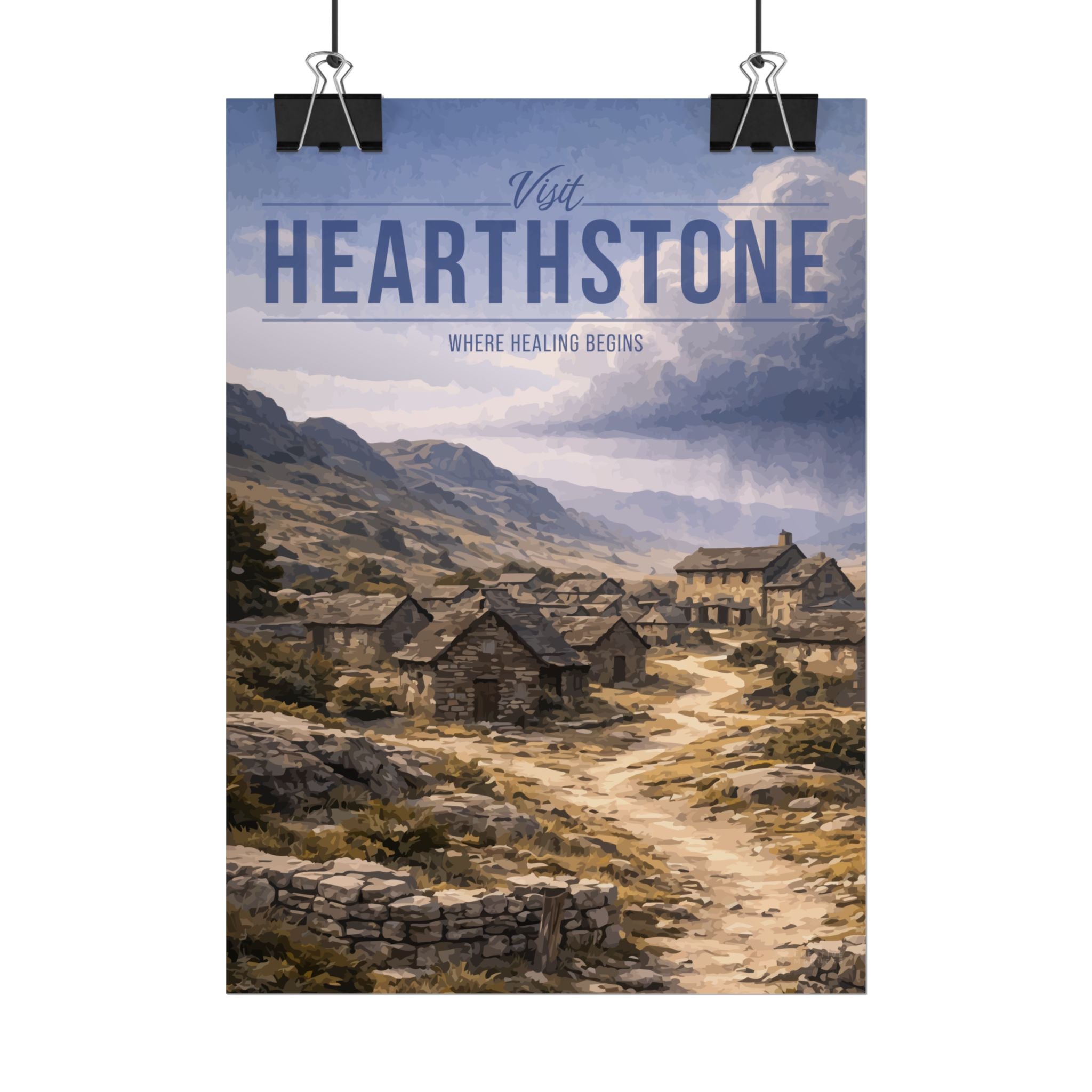 Hearthstone Travel Poster