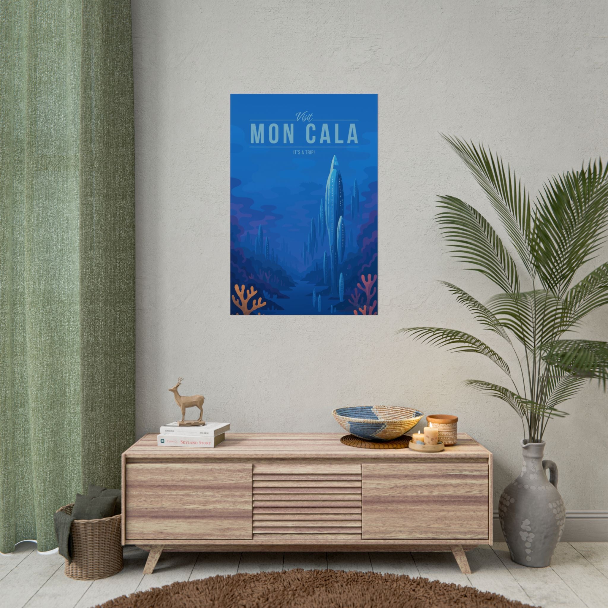 Mon Cala Travel Poster