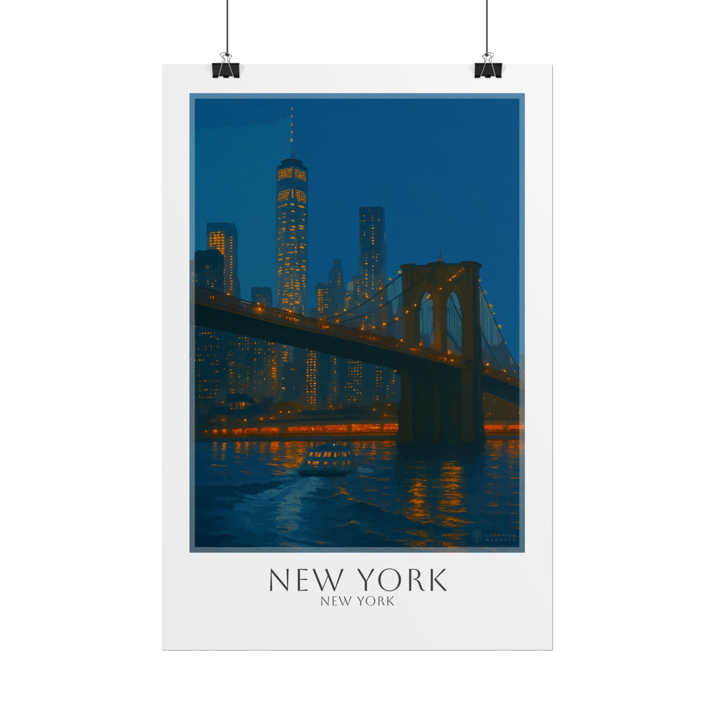 New York Travel Poster