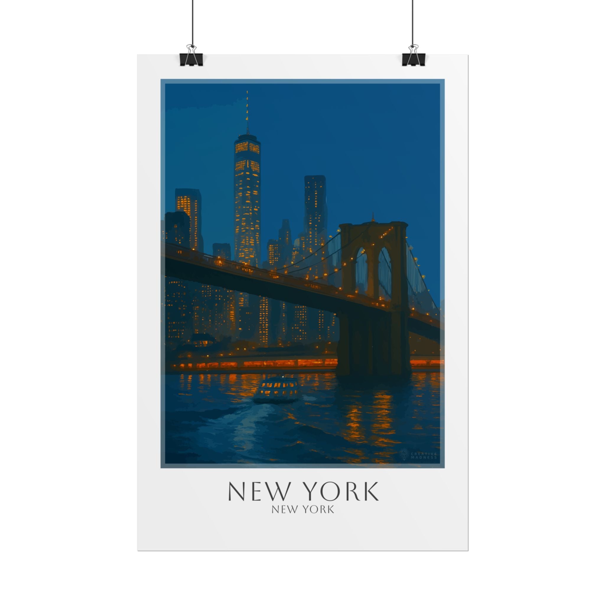 New York Travel Poster