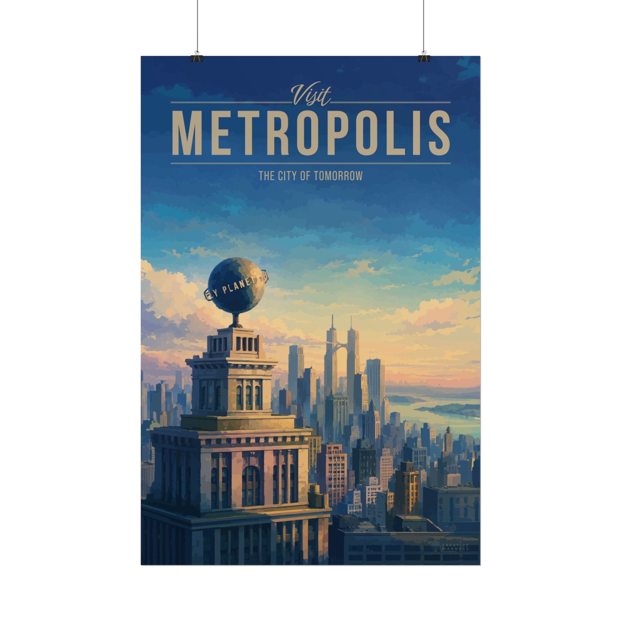 Metropolis Travel Poster