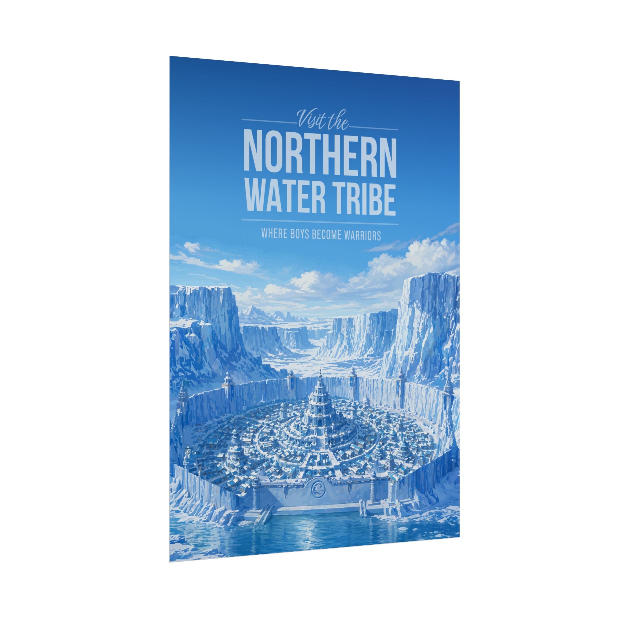 Northern Water Tribe Travel Poster