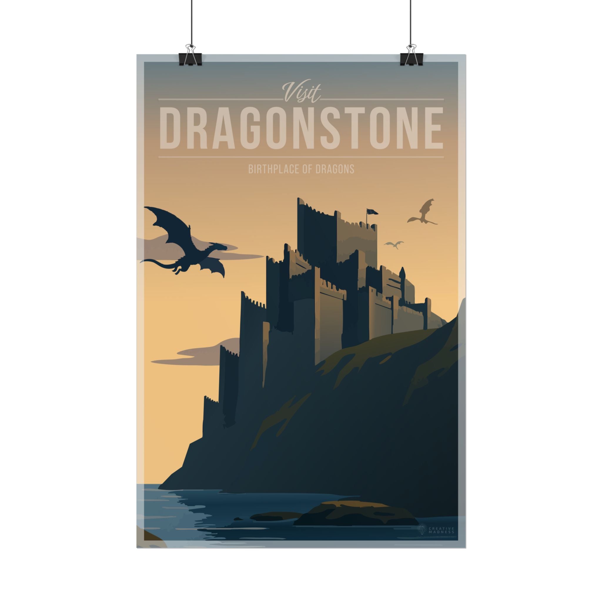 Dragonstone Travel Poster