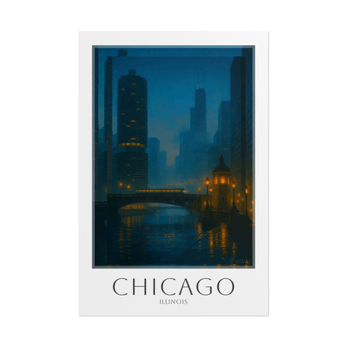 Chicago Travel Poster