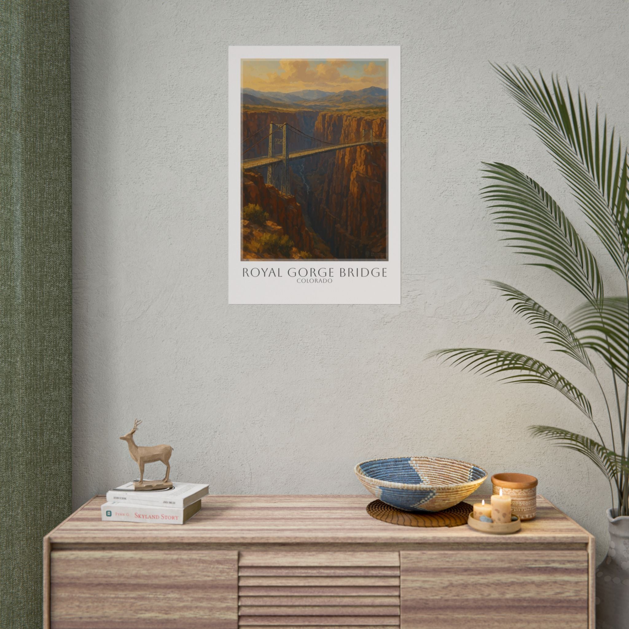 Royal Gorge Bridge Travel Poster