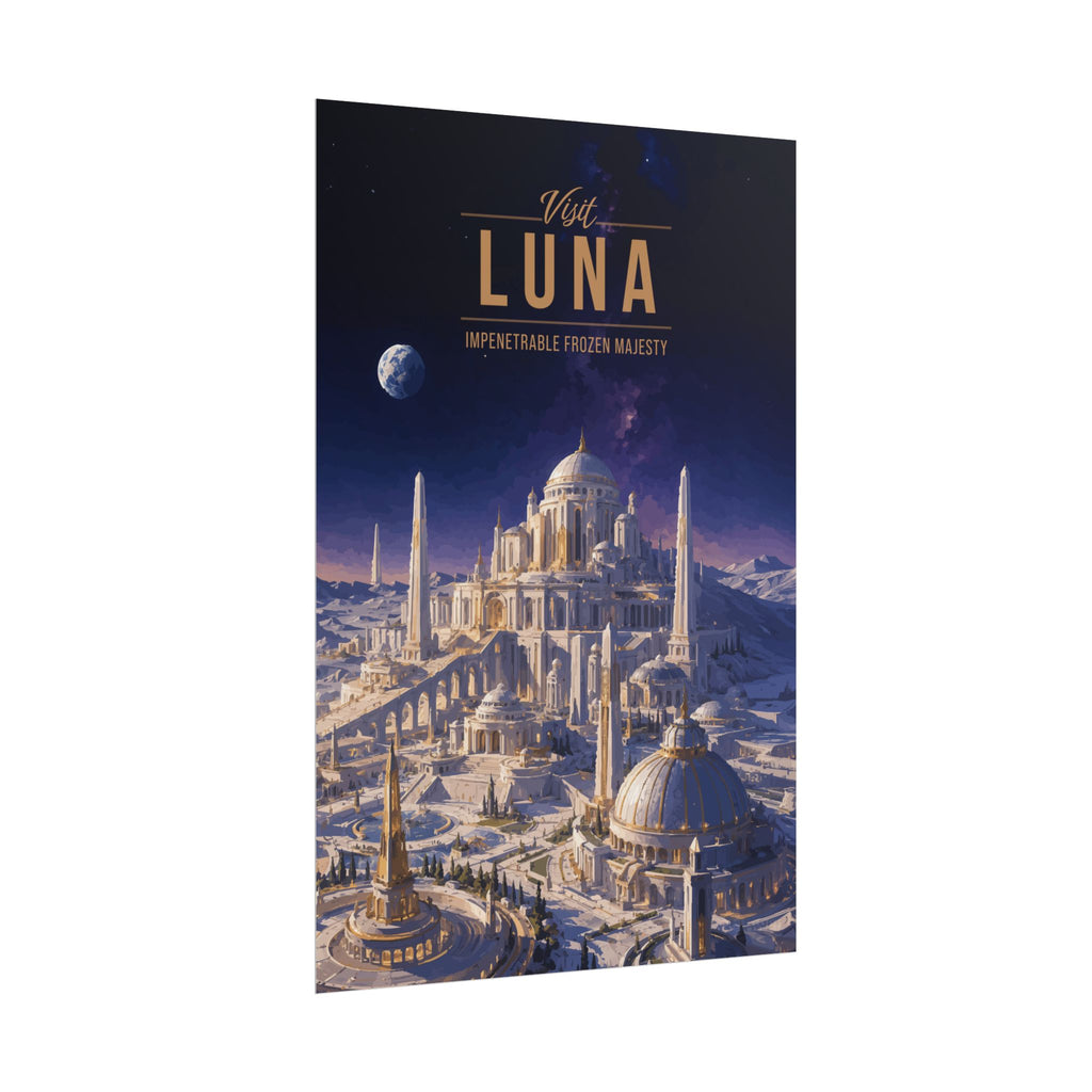 Luna Travel Poster