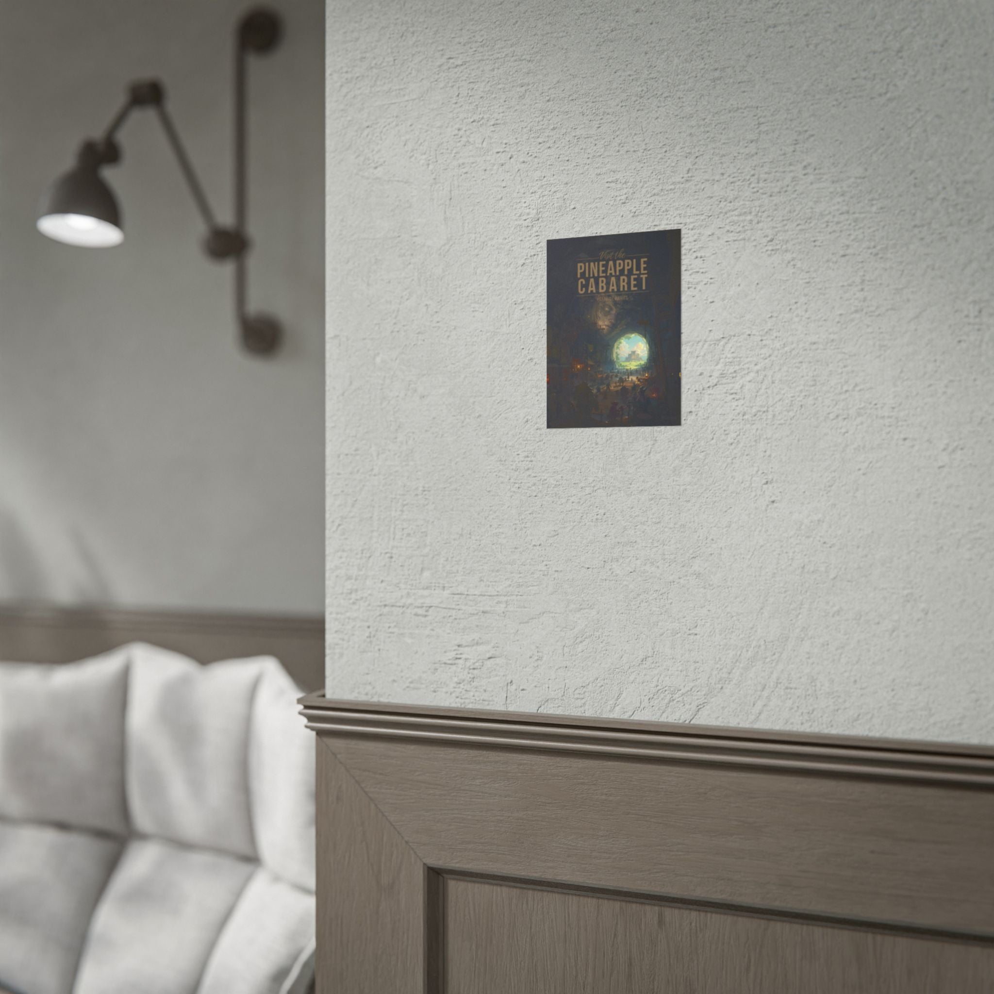 Pineapple Cabaret Travel Poster
