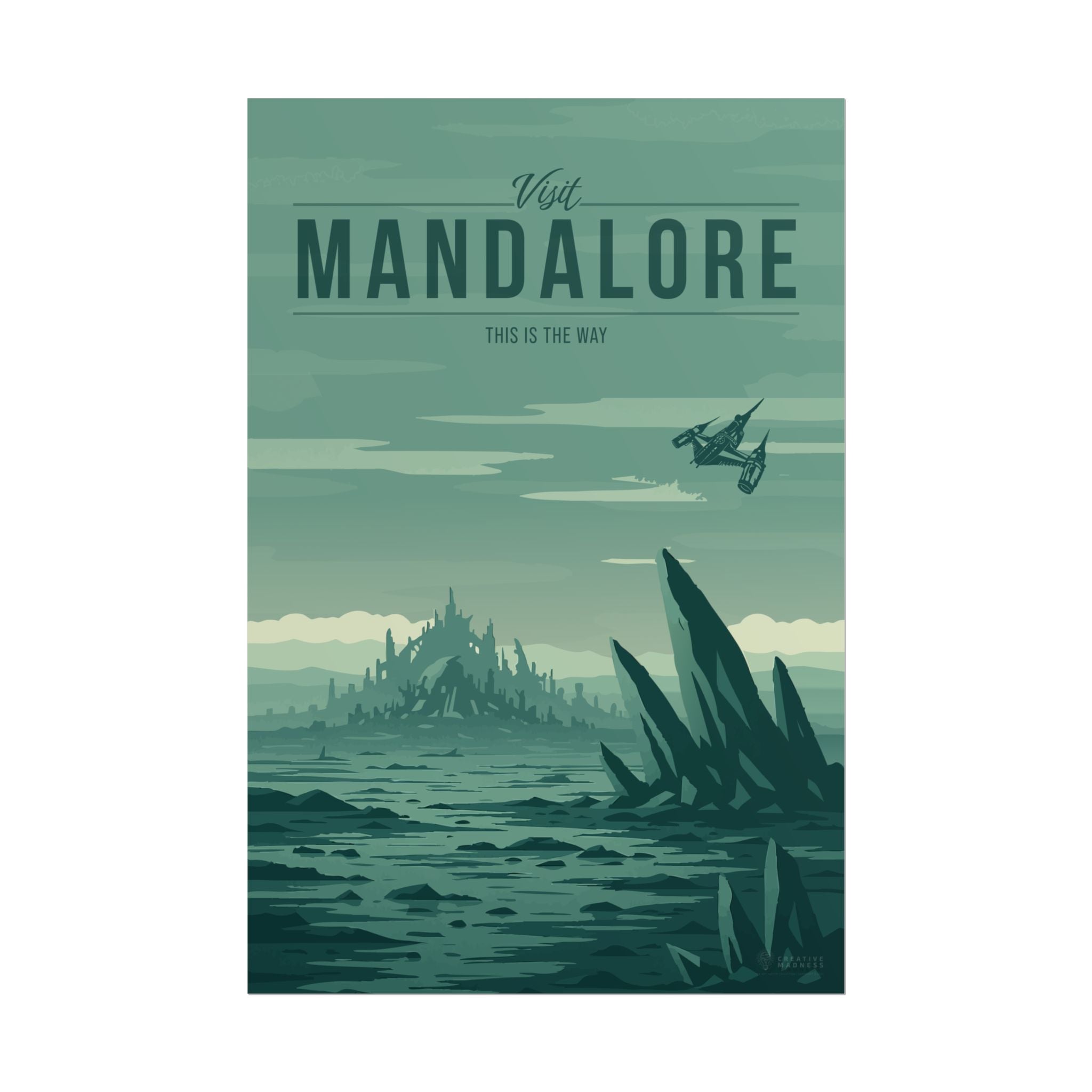 Mandalore Travel Poster