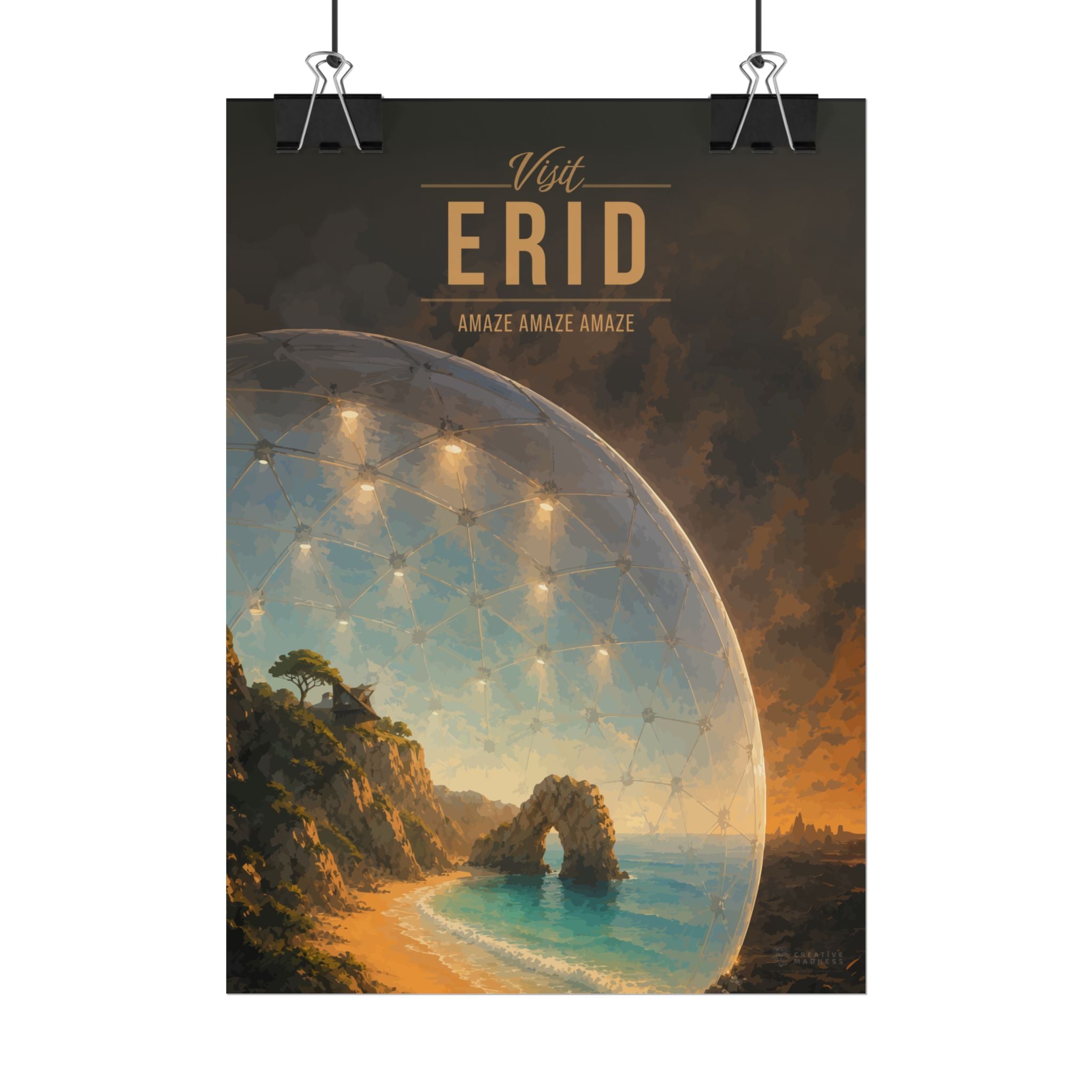 Erid Travel Poster