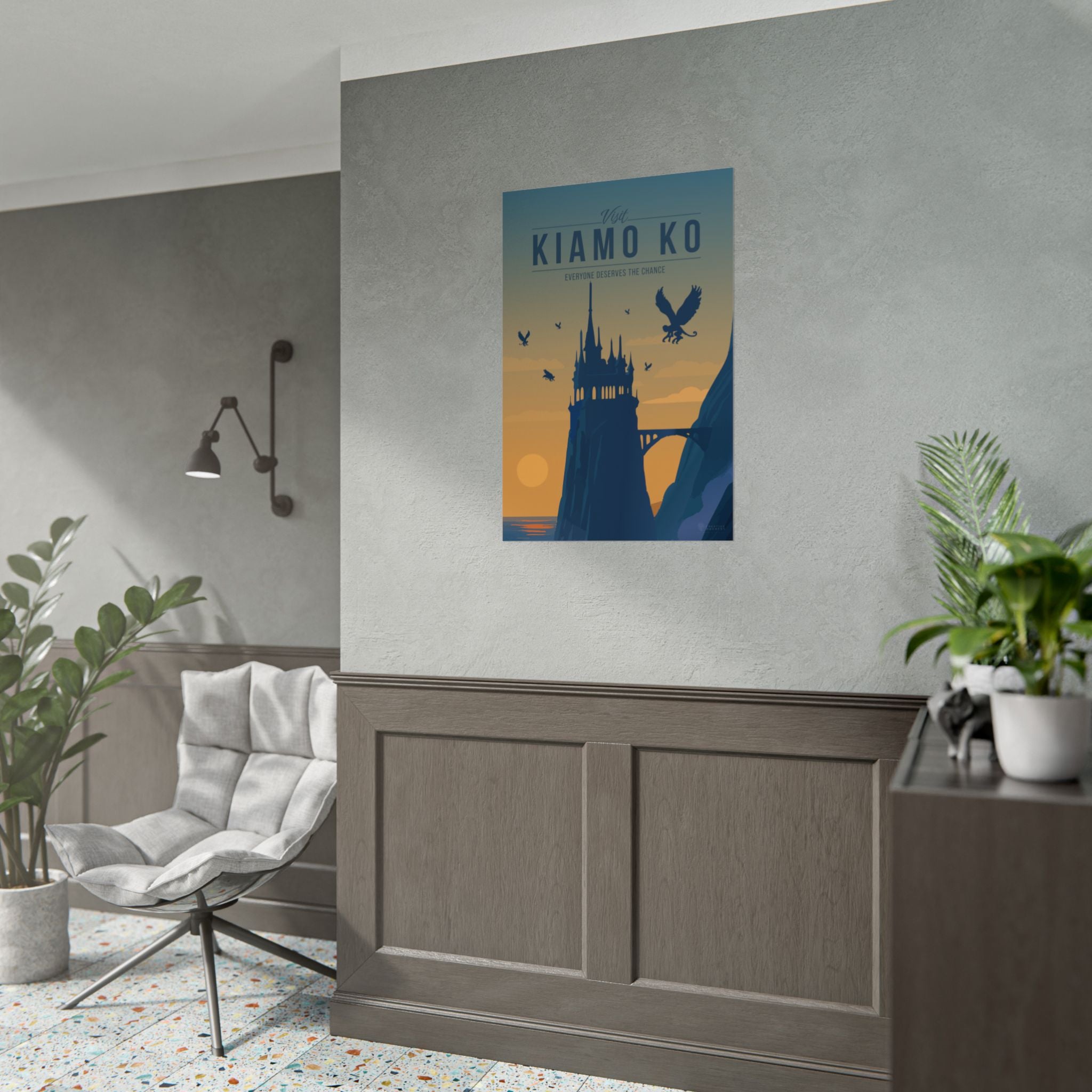 Kiamo Ko Travel Poster