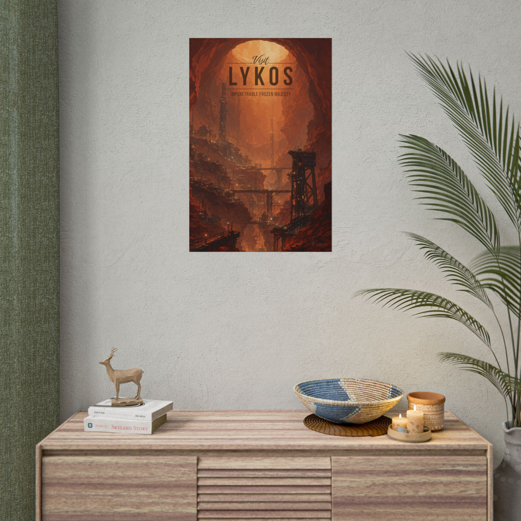 Lykos Travel Poster