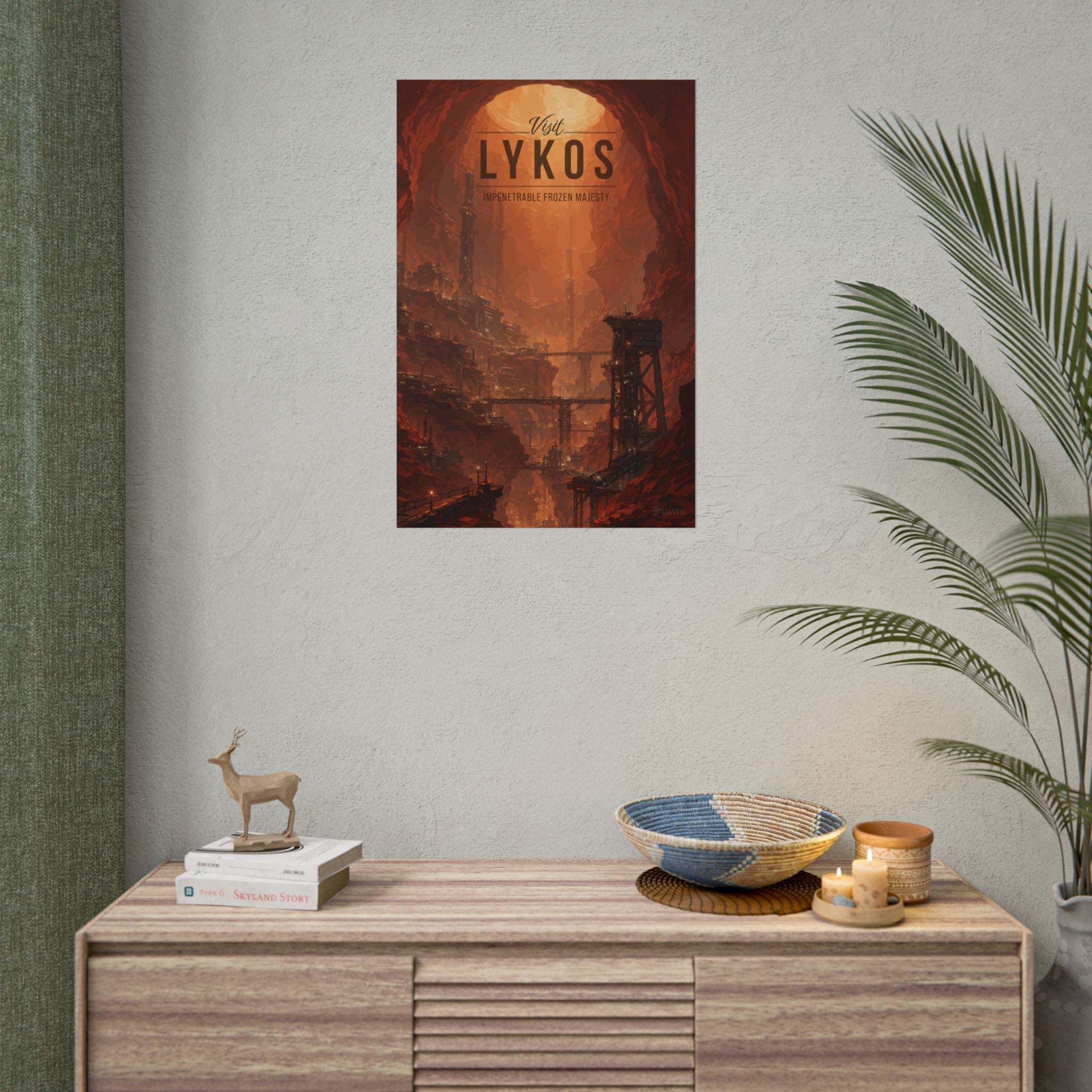 Lykos Travel Poster