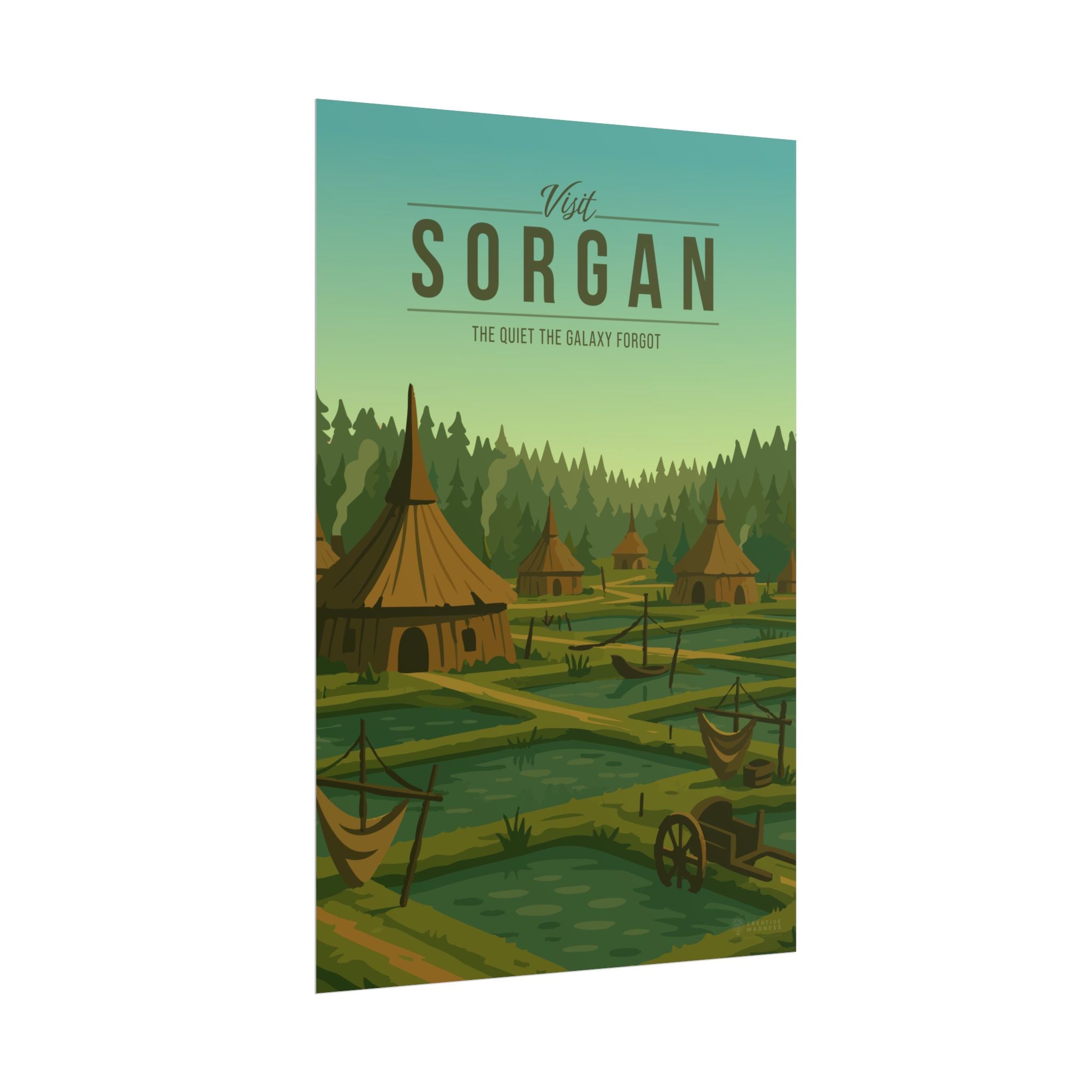Sorgan Travel Poster