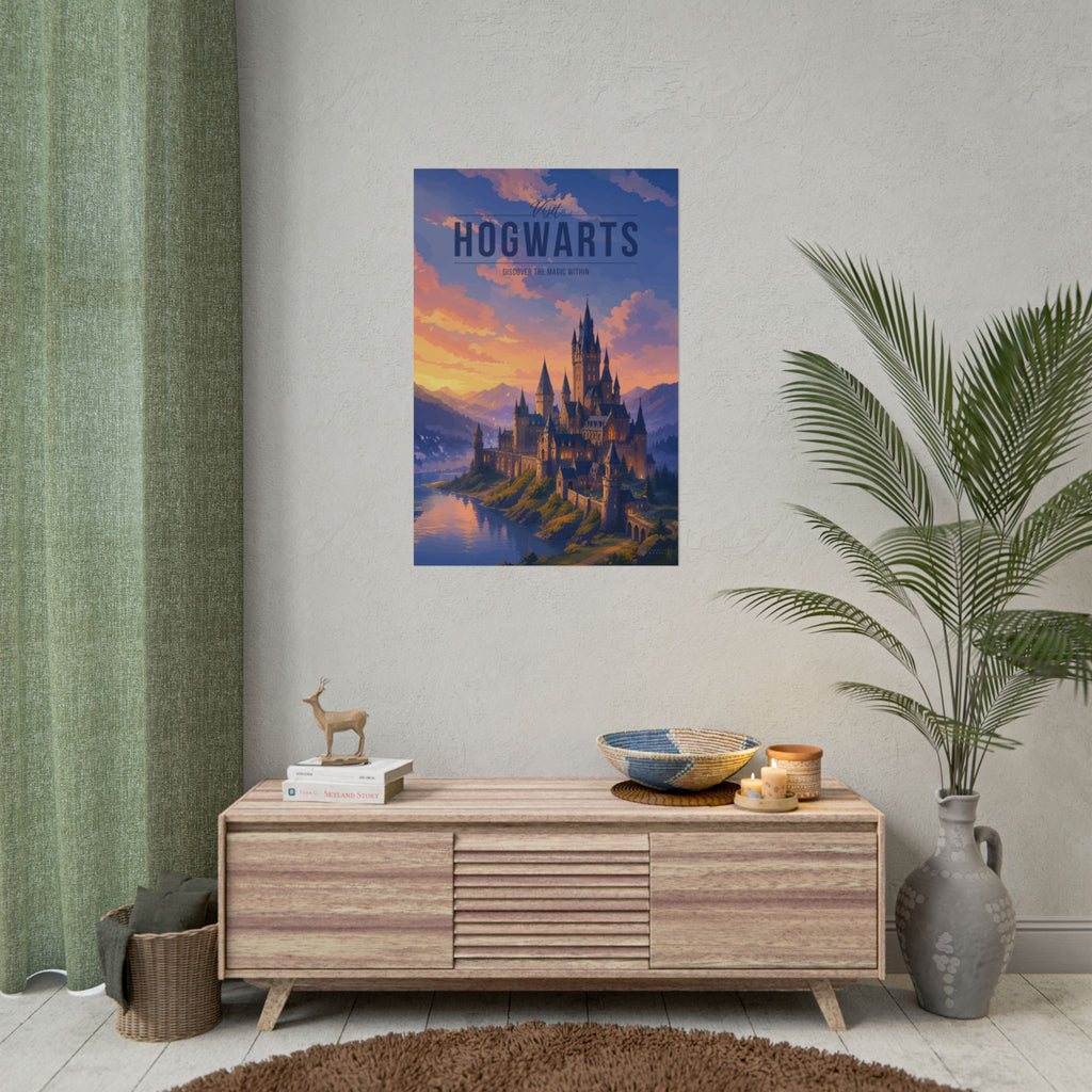 Hogwarts Travel Poster