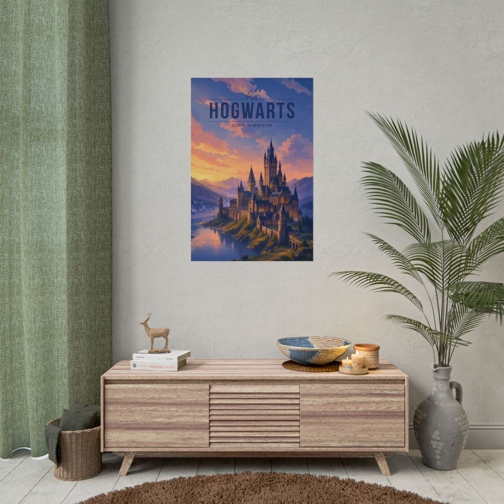 Hogwarts Travel Poster