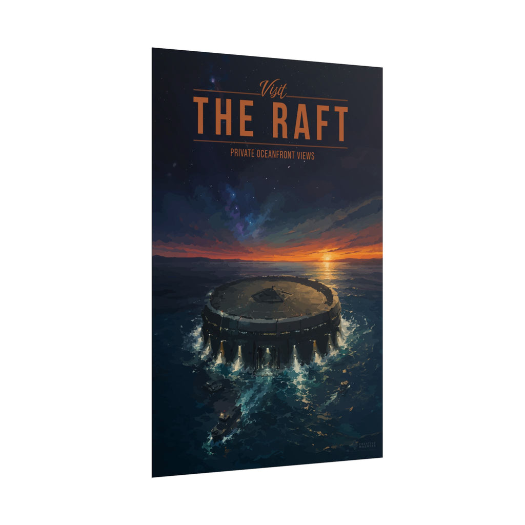 The Raft Travel Poster