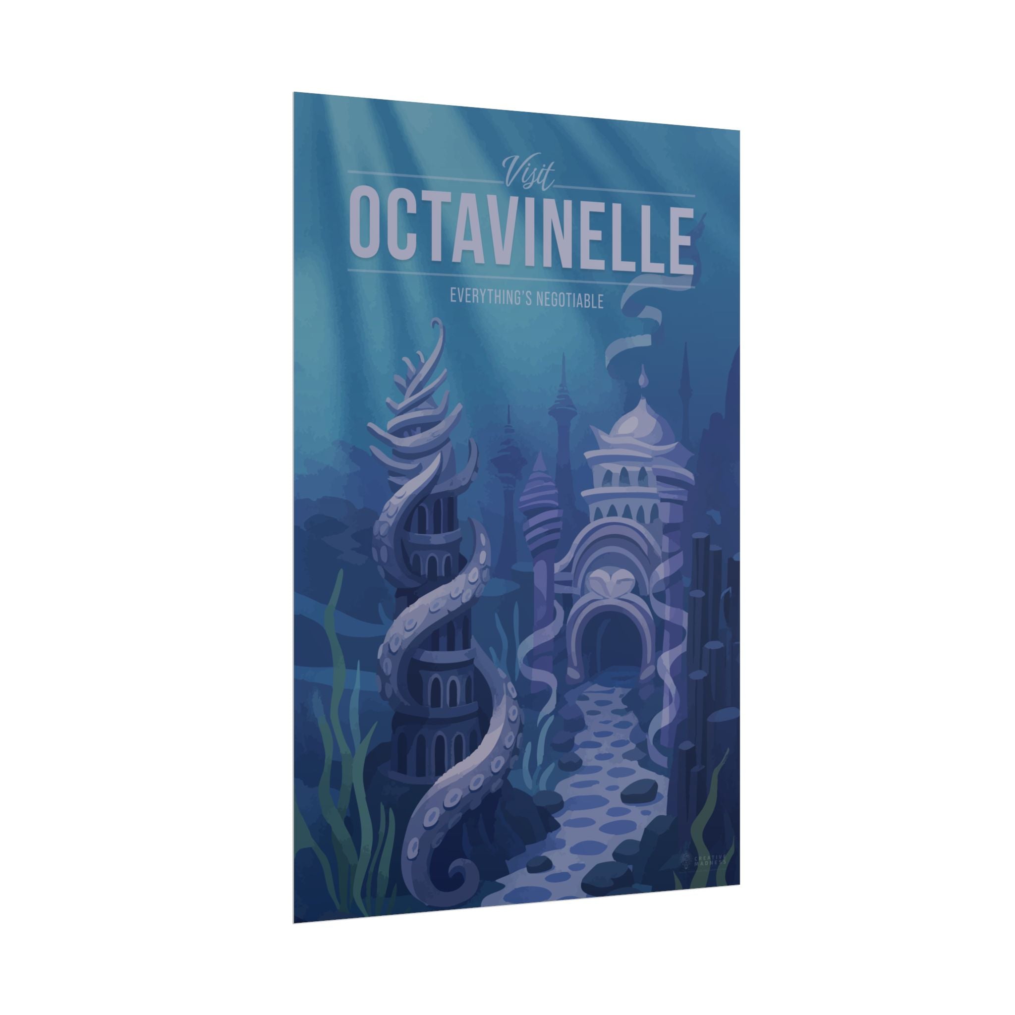 Octavinelle Travel Poster