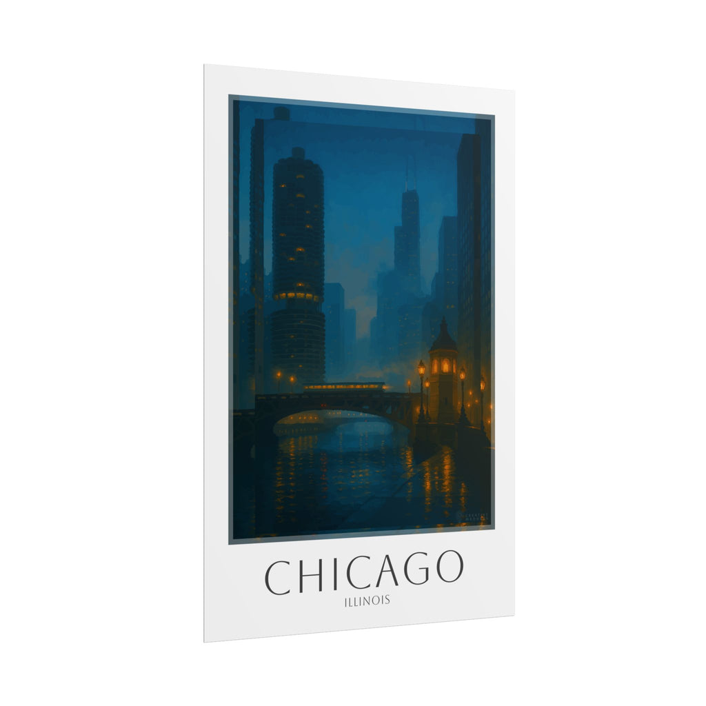 Chicago Travel Poster
