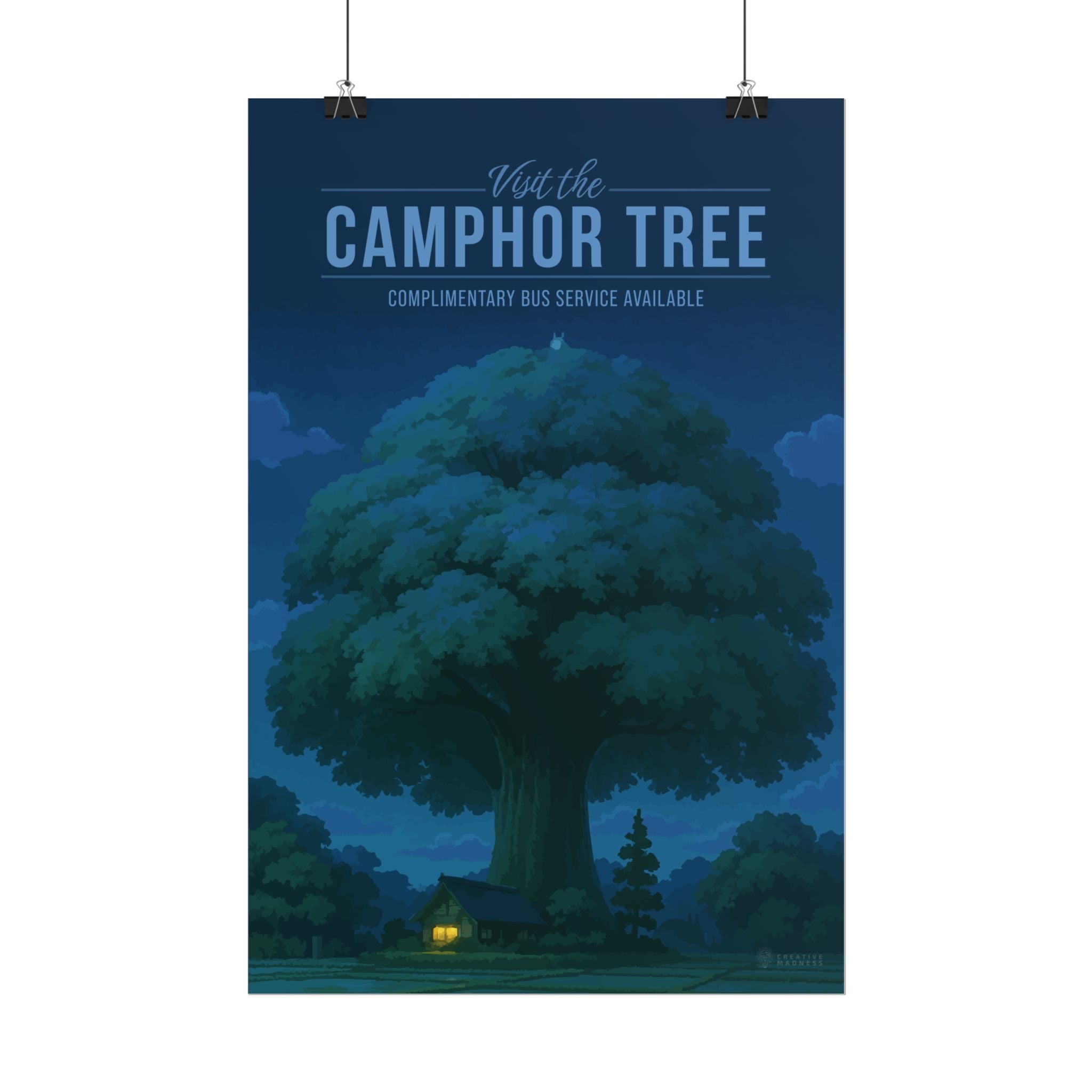Camphor Tree Travel Poster