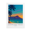 Diamond Head Travel Poster