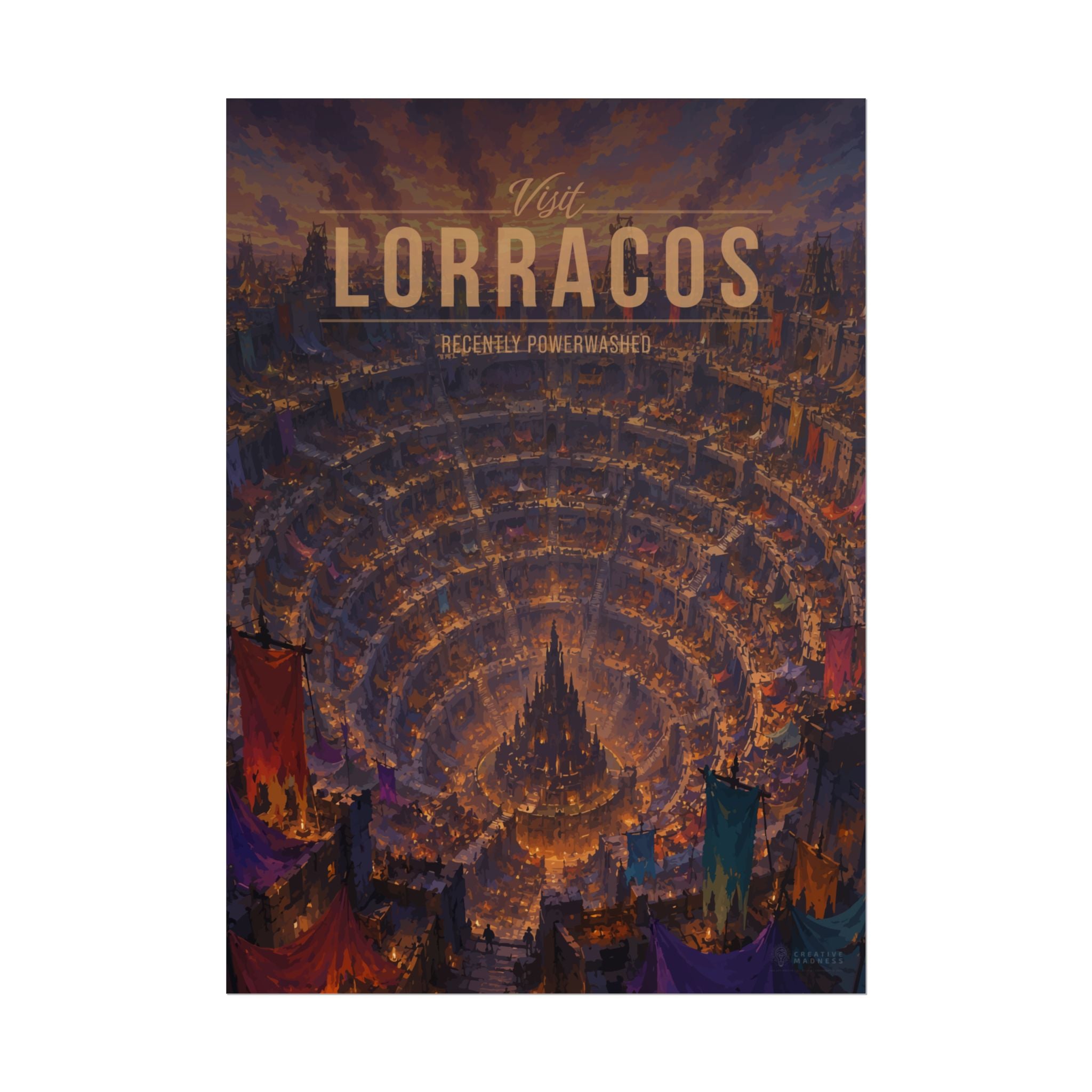 Lorracos Travel Poster
