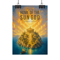 Home Of The Sun God Travel Poster