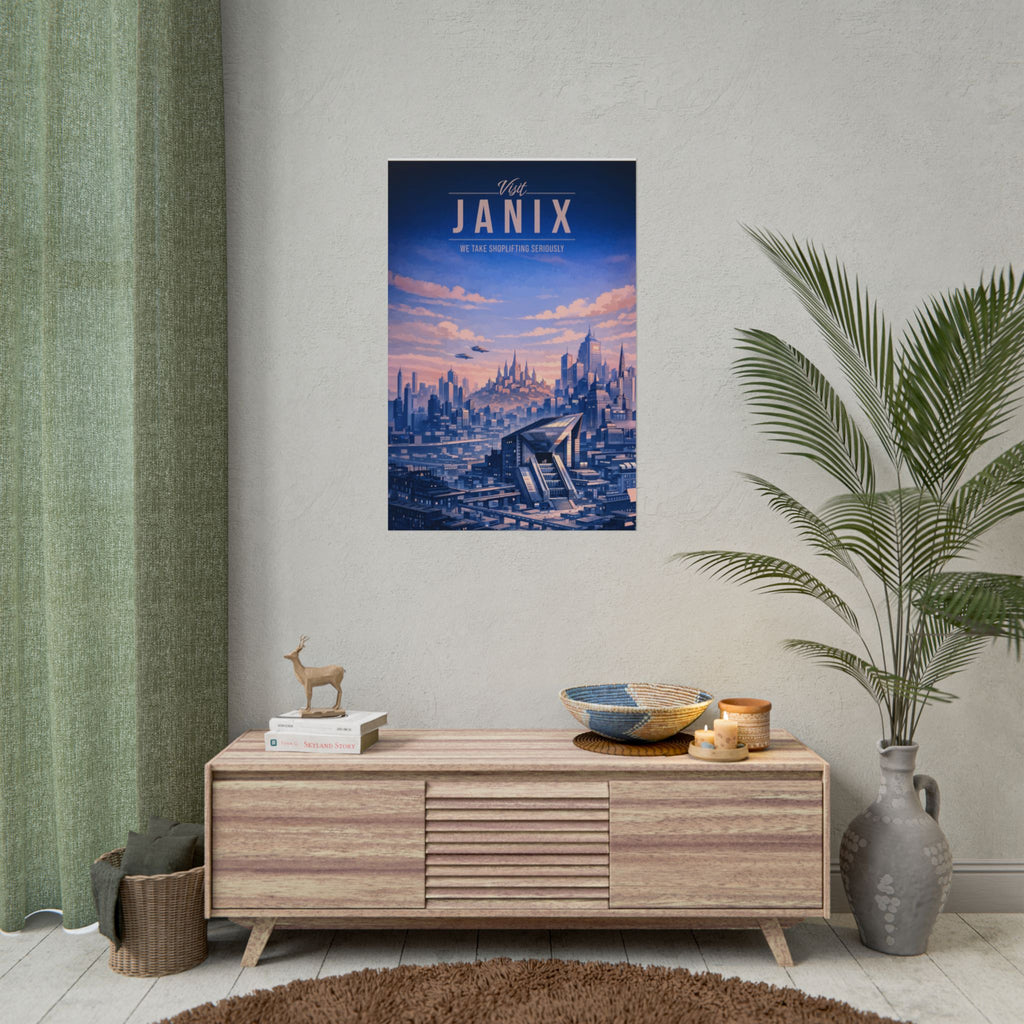 Janix Travel Poster