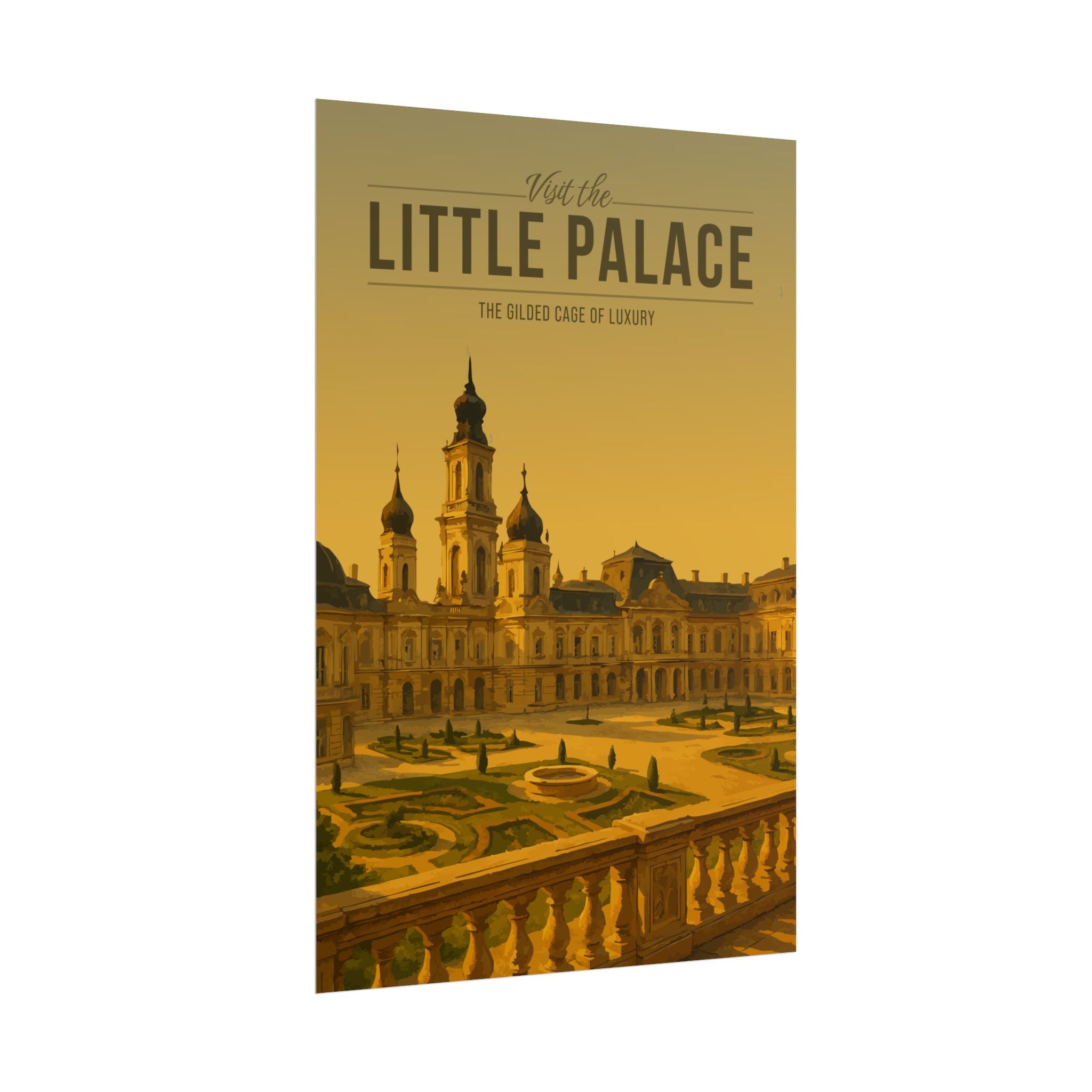 Little Palace Travel Poster