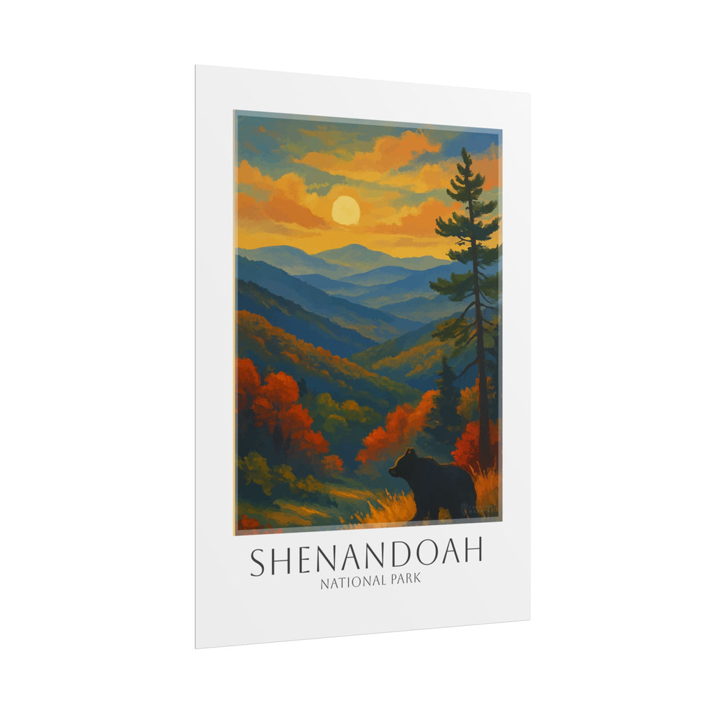 SHENANDOAH * Travel Poster * National Park Wall Art