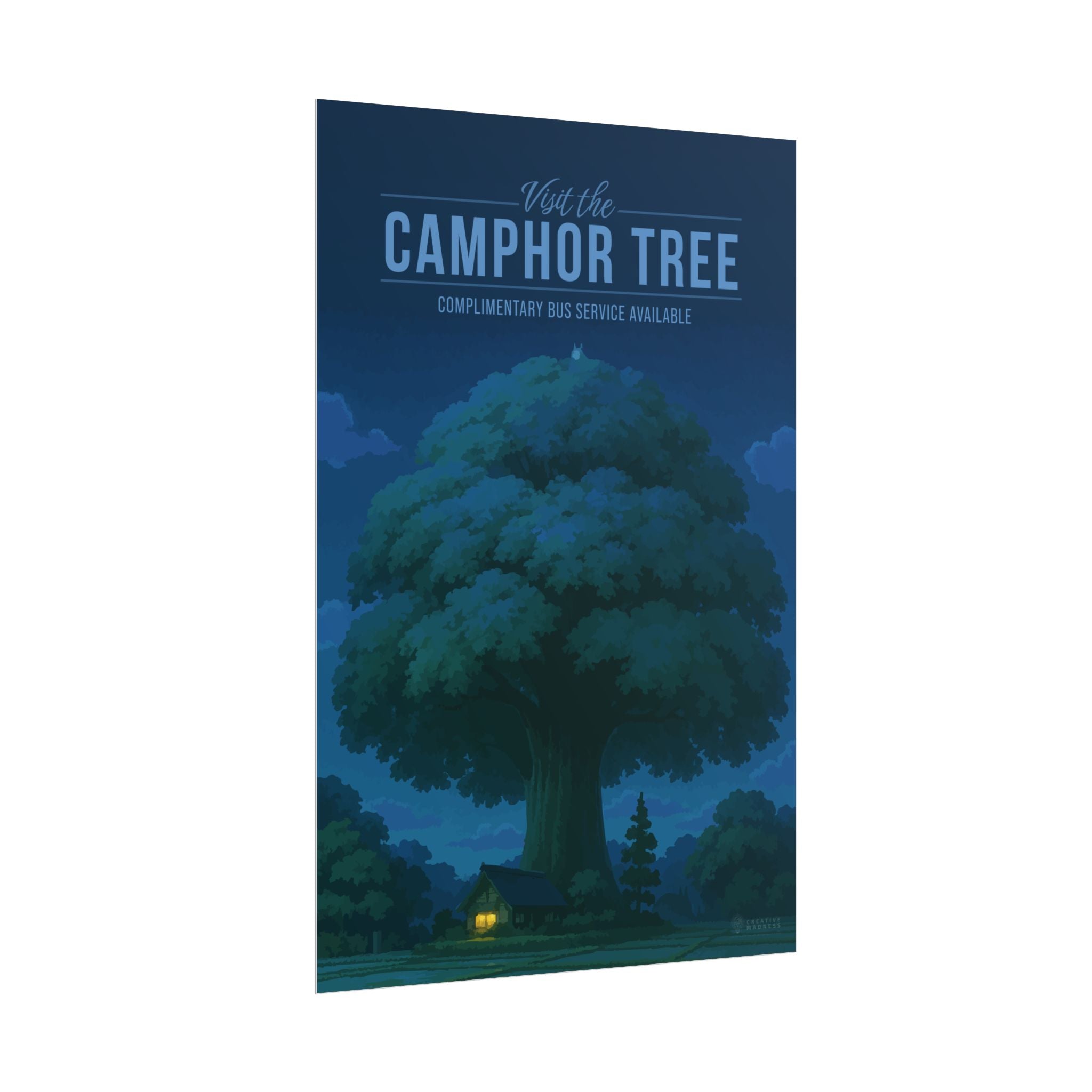 Camphor Tree Travel Poster