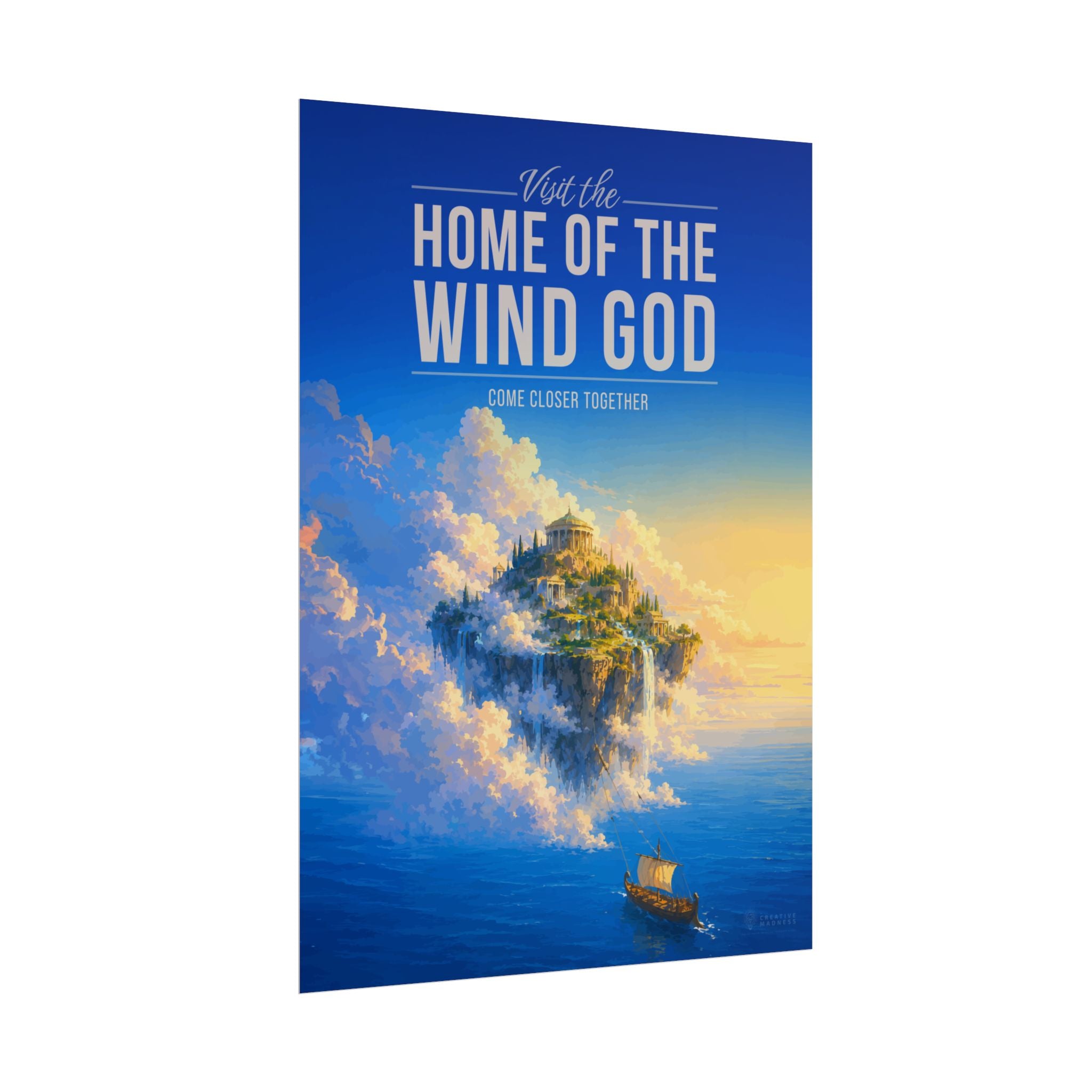 Home Of The Wind God Travel Poster