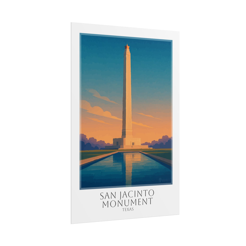 San Jacinto Travel Poster
