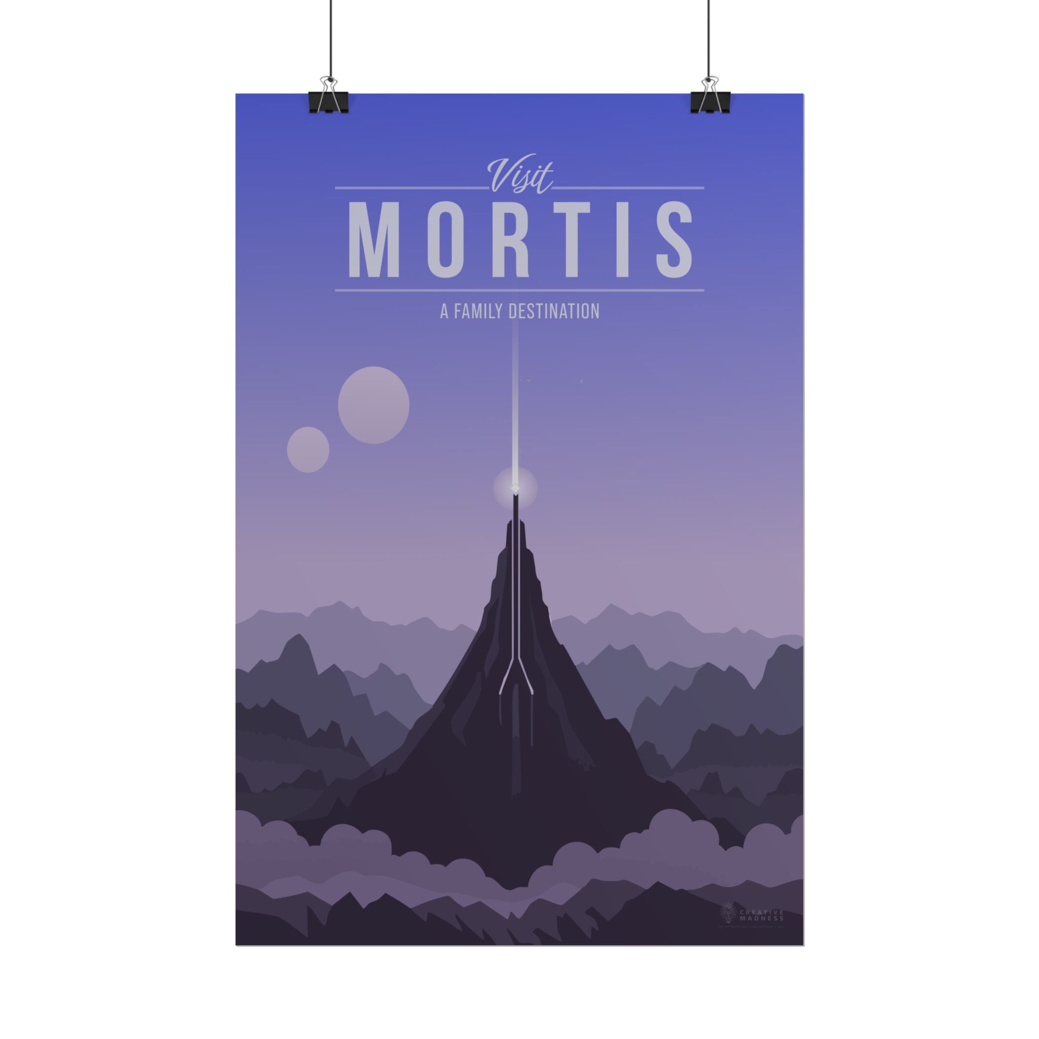 Mortis Travel Poster