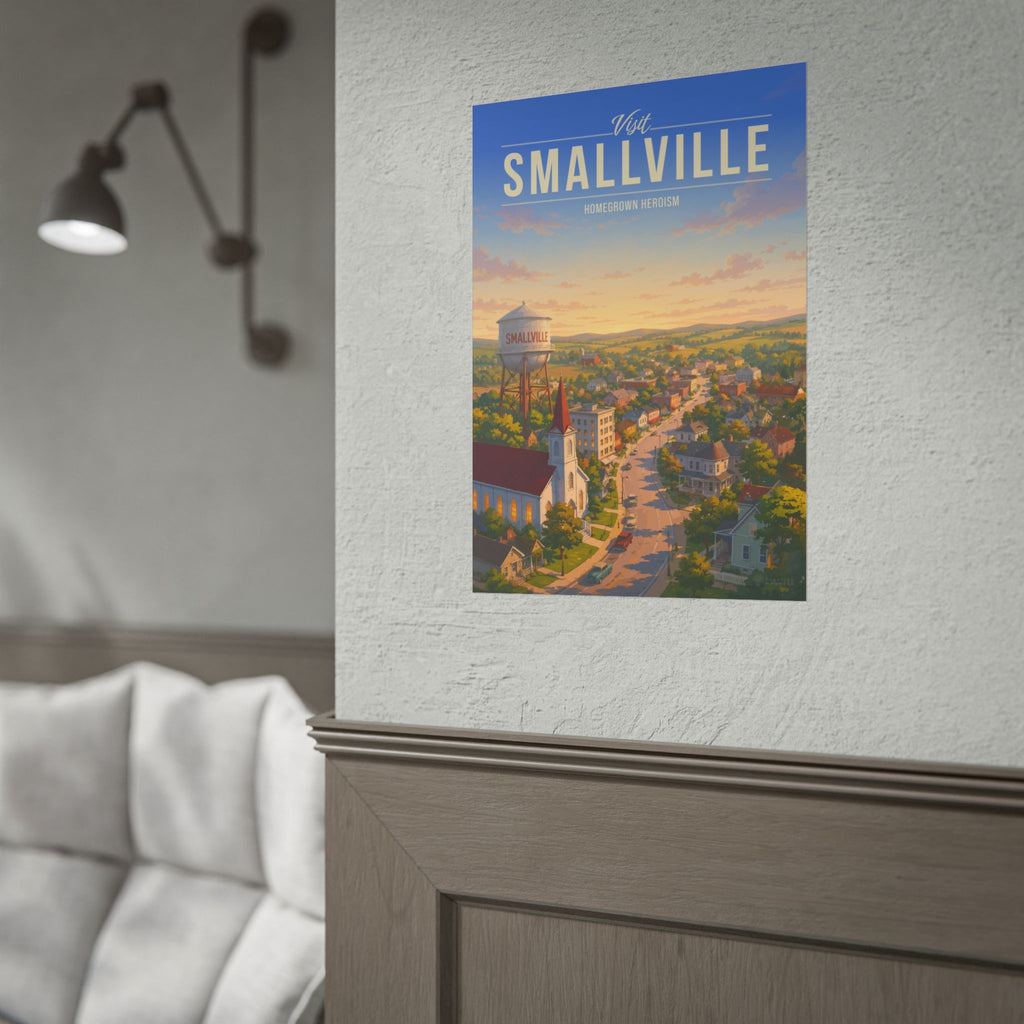 Smallville Travel Poster