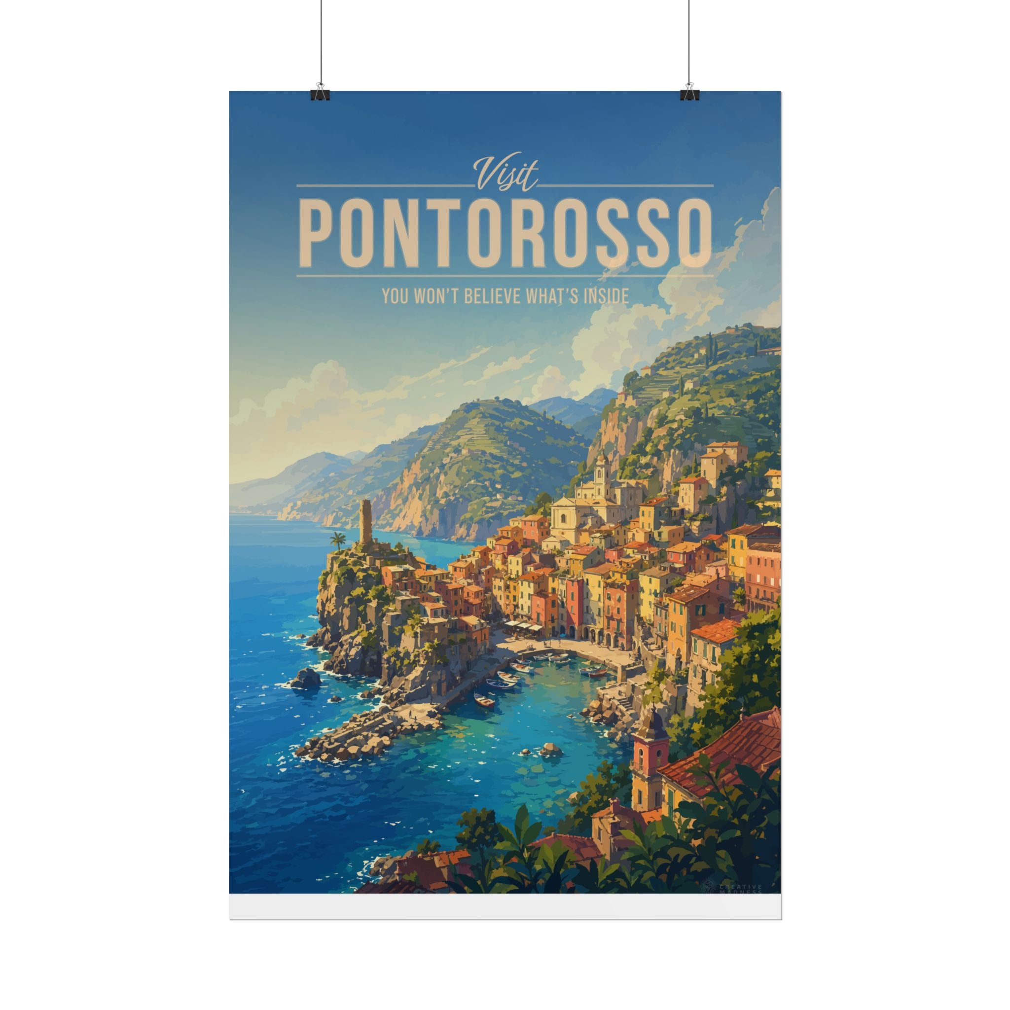 Pontorosso Travel Poster
