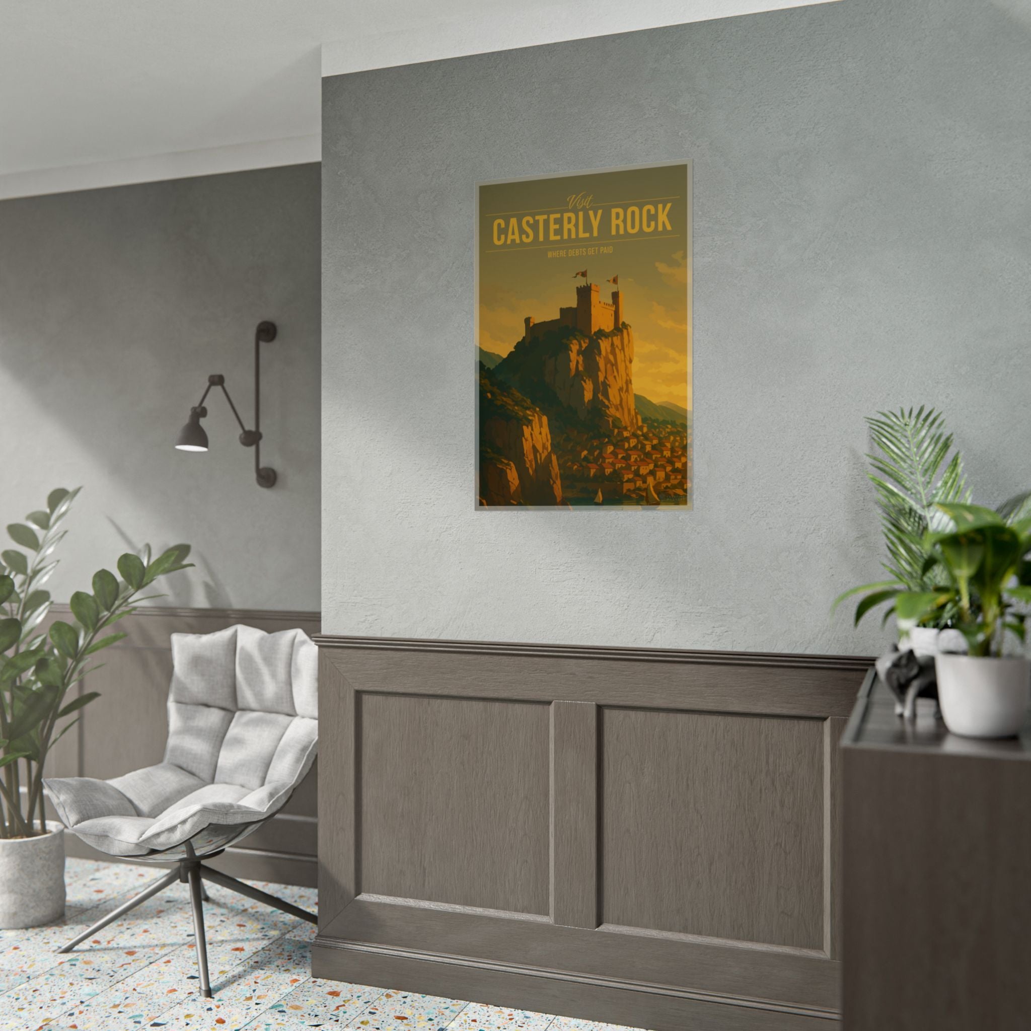 Casterly Rock Travel Poster