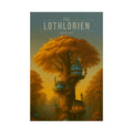 Lothlorien Travel Poster