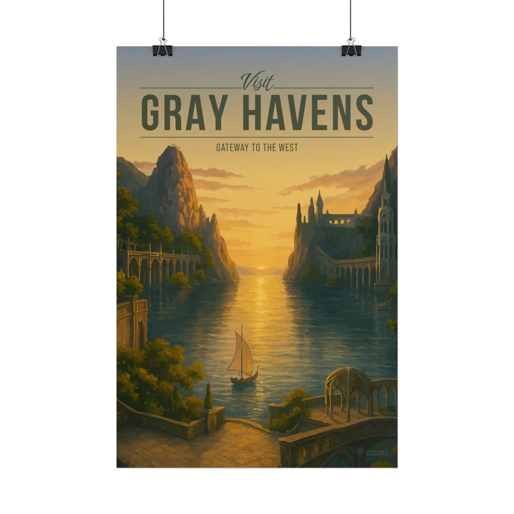 Gray Havens Travel Poster