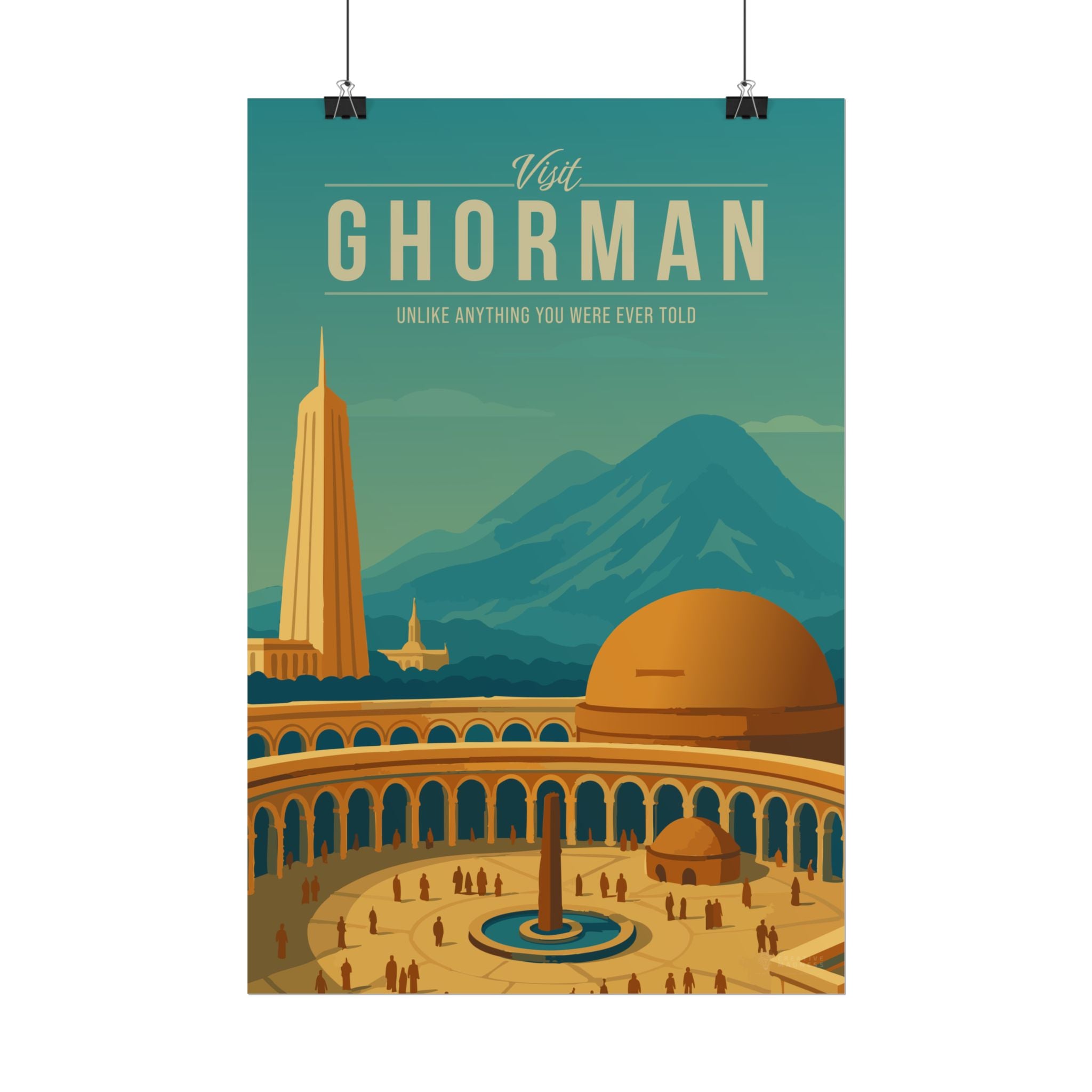 Ghorman Travel Poster