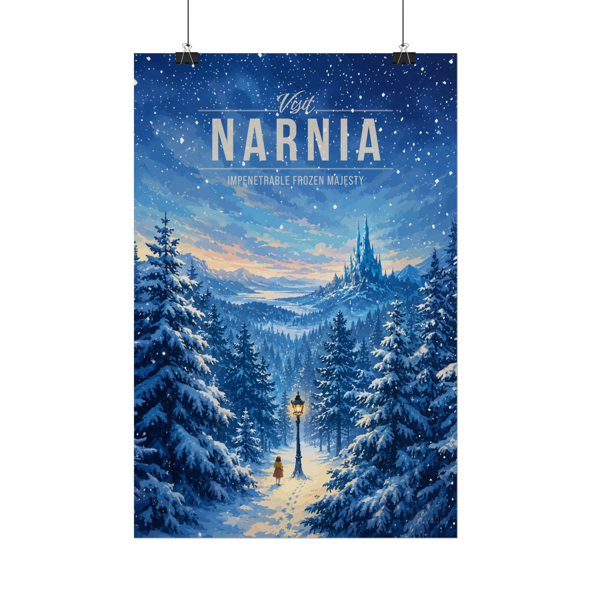 Narnia Travel Poster