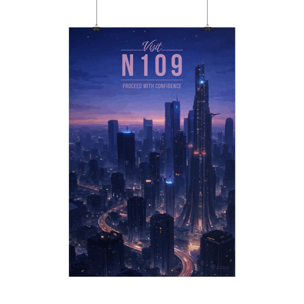N109 Travel Poster