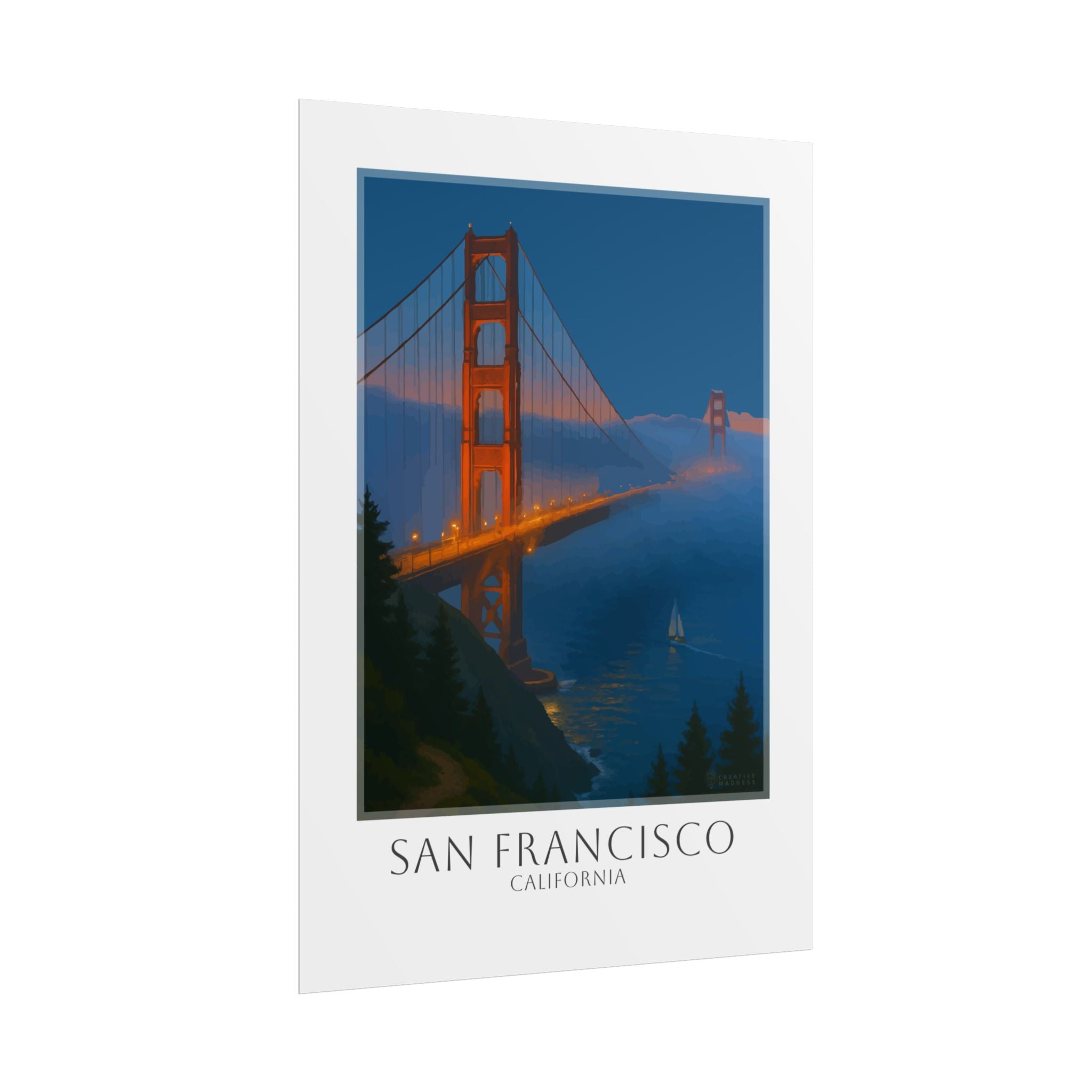 San Francisco Travel Poster