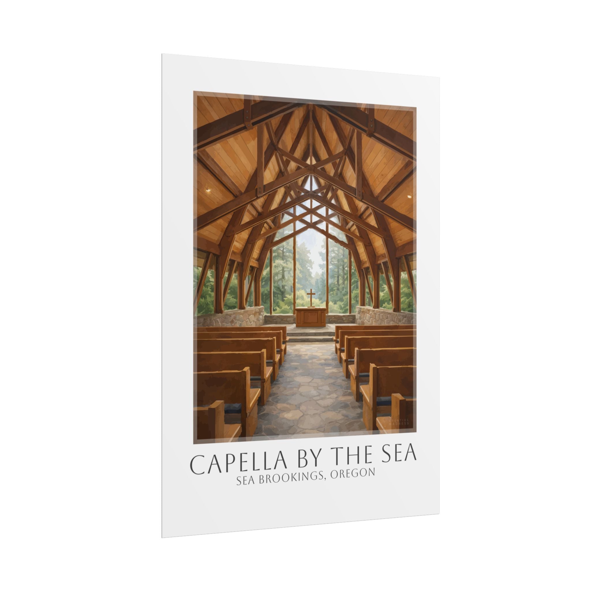 Capella By The Sea Travel Poster