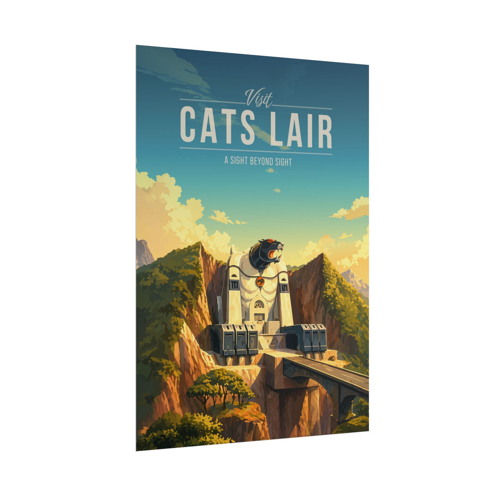 Cat'S Lair Travel Poster