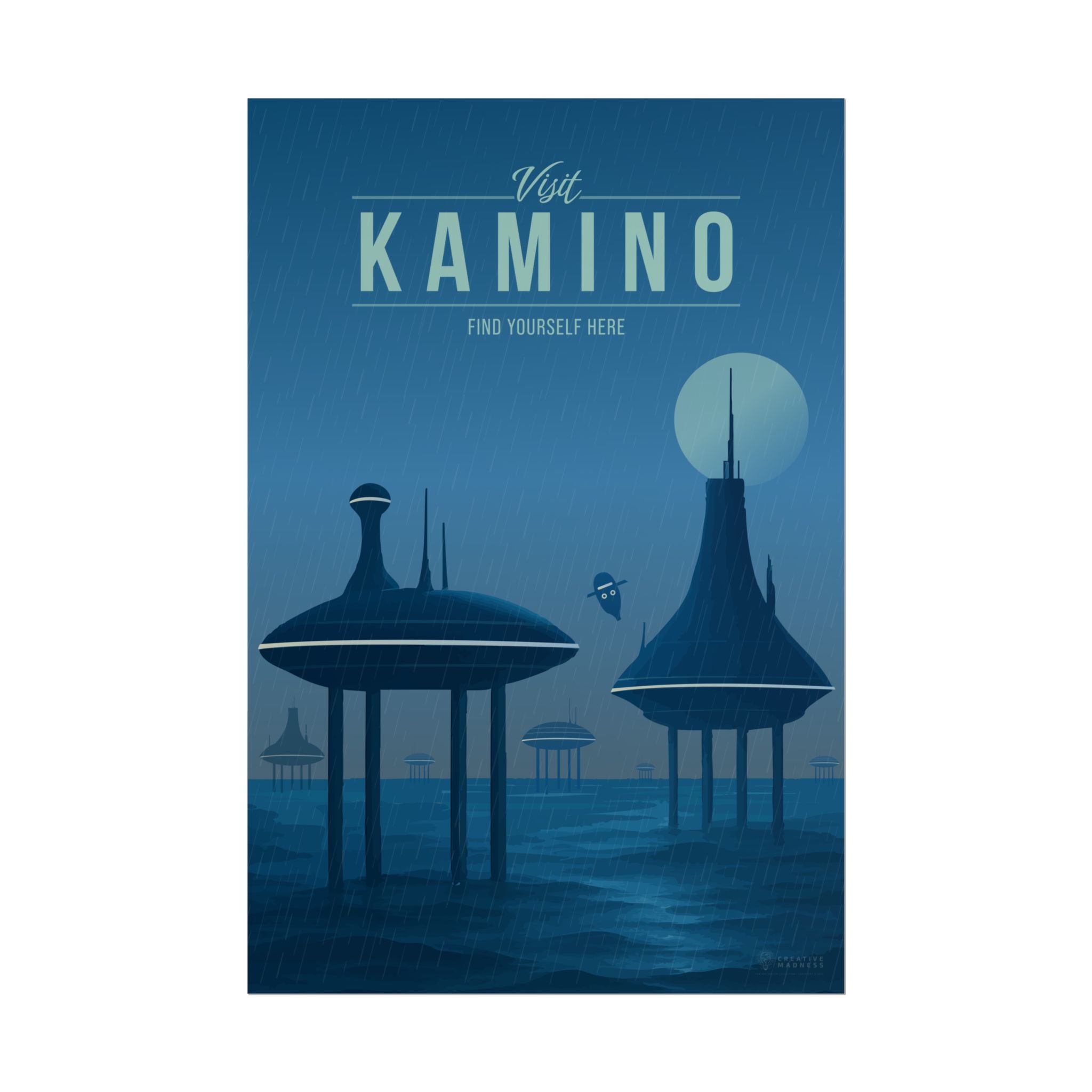 Kamino Travel Poster