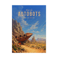 Autobots Travel Poster