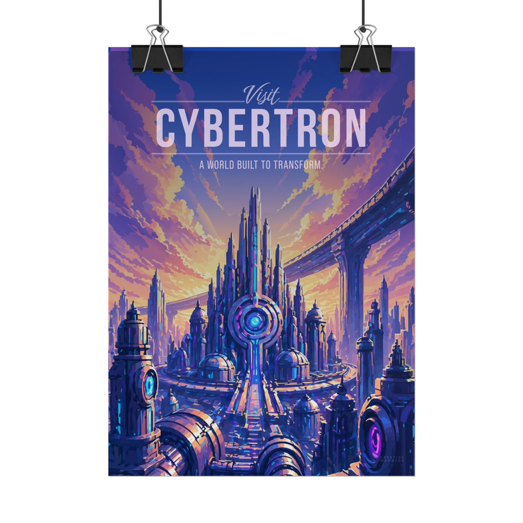 Cybertron Travel Poster