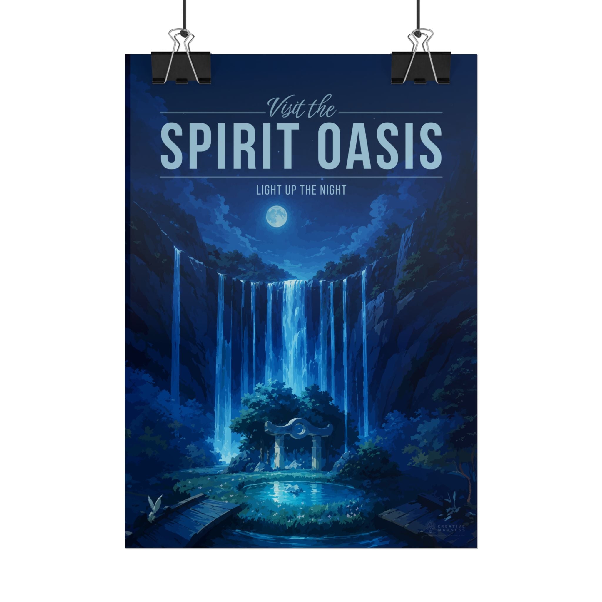 Spirit-Oasis Travel Poster