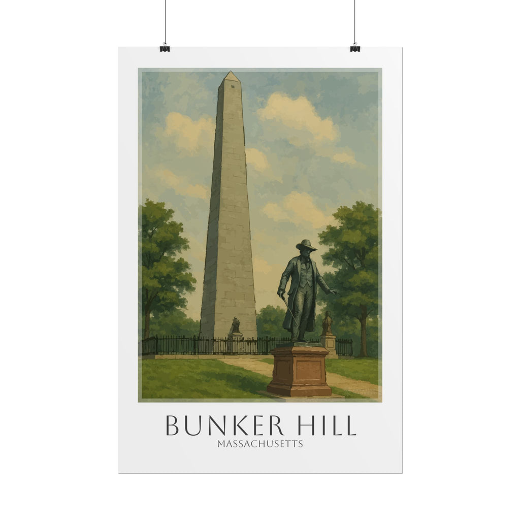 Bunker Hill Travel Poster